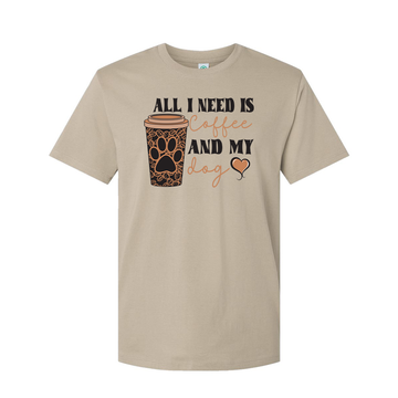 All I Need is Coffee and My Dog T-Shirt